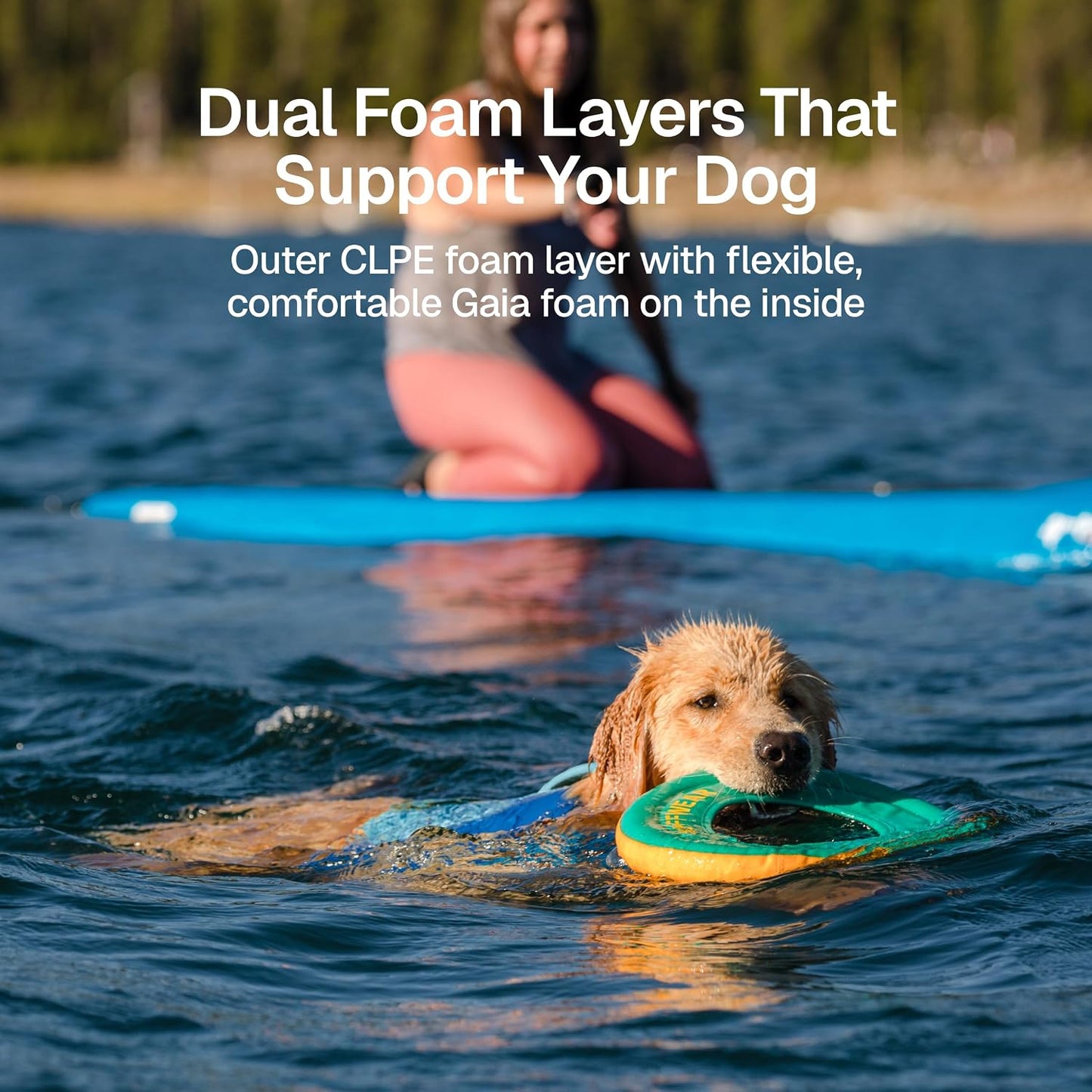 , Float Coat Dog Life Jacket, Premium Buoyancy Swim Vest with Lift Handle, Secure Fit & Reflective Trim, Adjustable Flotation for Swimming, Boating, & Outdoor Adventures, Deep Blue, Small